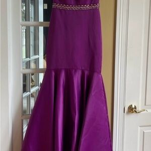 Prom Purple Gown